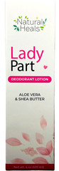 Lady Part Deodorant Lotion – Aloe Vera & Shea Butter 4 oz – EX 07/26 – Women