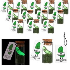 Glow in the Dark Mini Glass Bottles with Affirmation Cards – 60 Sets for Teacher