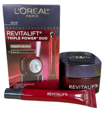 L&rsquo;Oreal Revitalift Triple Power Moisturizer/Eye Treatment NEW; YOU pick from 3 .