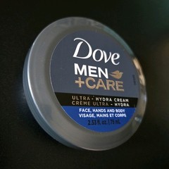Dove Men+Care Ultra Hydra Cream Face Hands Body 2.53 Fl. Oz Skin Care Hydrate