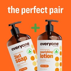 Everyone 2-in-1 Lotion for Hands/Body, 32 ounce (Pack of 1) Citrus and Mint made