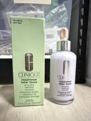 Clinique Repairwear Laser Focus Smooths Restores Corrects Face Serum 3.4oz 100ml