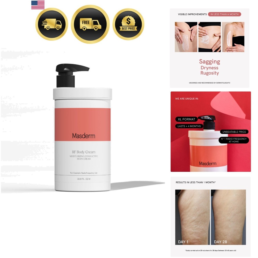 Gel for RF Machines, Firming and Hydrating Body Gel 1000 ml, Professional and…