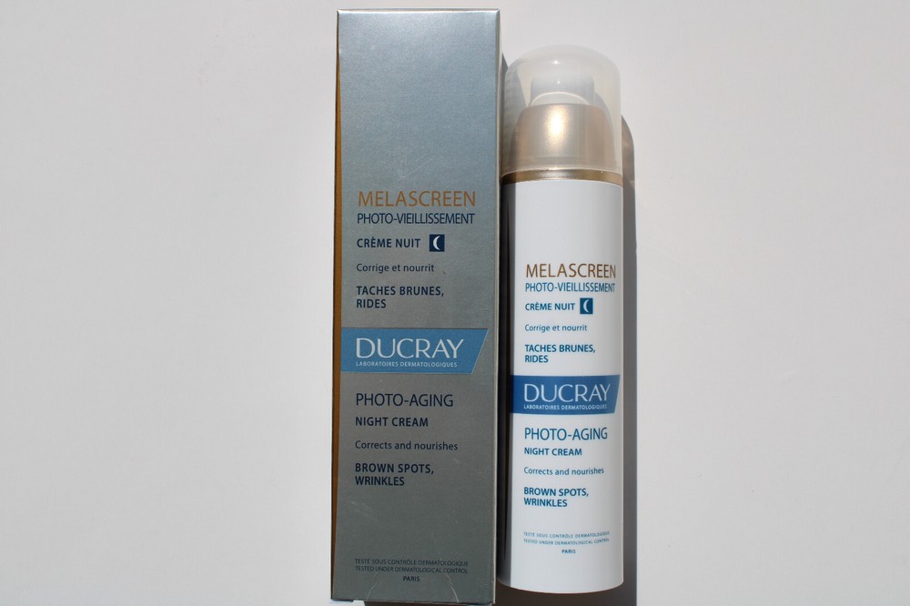 Ducray Melascreen Photo Aging Night Cream Corrects Brown Spots And Wrinkles 50ml