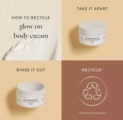 Honest New Mama Care Essentials Gift Bag Set Body Cream, Lip Balm & Face Wash