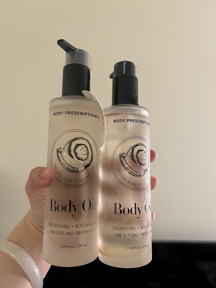 2X Body Prescriptions Body Oil infused with Coconut Oil 210 mL / 7.09 oz