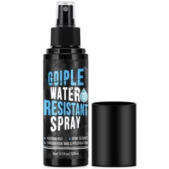 Hair Fiber Water Resistant Spray for Men, 4 Fl Oz (Pack of 1), Transparent