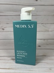 MEDIX 5.5 Glycolic + Lactic Acid Skin Perfectin Body Wash 15oz