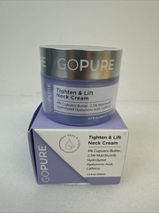 goPure Tighten & Lift Neck & Chest Moisturizer Cream EXP 12/28 – Sealed
