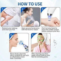 Multi-Function Blackhead Whitehead Extractor Remover Device Facial Cleansing