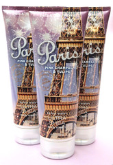 3 BATH & BODY WORKS WOMEN PARIS PINK CHAMPAGNE & TULIPS SHEA BODY CREAM 8 OZ NEW