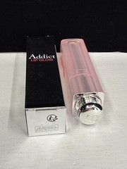 Dior Addict Lip Glow Color Awakening hydrating Lip Balm 001 Pink 0.11 oz NIB
