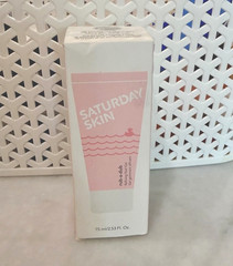 Saturday Skin Rub-a-Dub Refining Peel Gel Cleanser Exfoliating Face 75ml