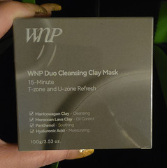 WNP Duo Cleansing Clay Mask 100g Face Oil Control & Blackheads Soothing