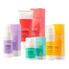 LOMIC® 4-Step Skincare Set Cleanser Serum Moisturizer Hydrating Mist All Skin