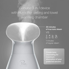 Nano Steamer 3-In-1 Ionic Facial Nano Facial Mister 5-Piece Stainless Steel Skin