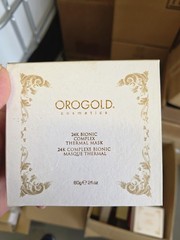 OROGOLD Karat Gold W/100% Certificate Of Authenticity BIONIC THURMAL MASK 2FL.OZ