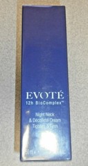 EVOTE 12H BIOCOMPLEX NIGHT NECK & DECOLLETE CREAM TIGHTEN & FIRM NIB SEALED