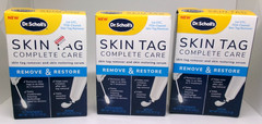 3X Dr. Scholl&rsquo;s Skin Tag Remover 12 Treatments – 2@ Exp 01/27 1@ 2/27