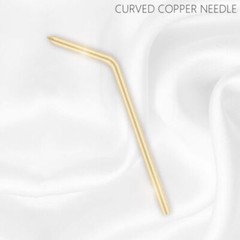 Fibroblast Plamere Plasma Pen Cooper Tips from Korea (Pack of 5) Curved, Gold US