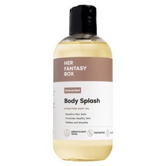 Her Fantasy Box | Body Splash Hydrating Oil 8 Fl Oz (Pack of 1), Yellow