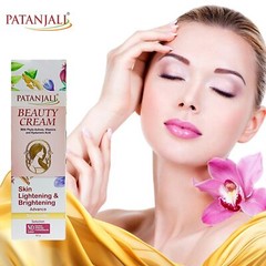 patanjali Beauty skin lightening brightening cream 50g / 1.69 fl oz (Pack of 4)