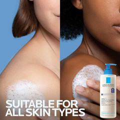 La Roche-Posay Lipikar AP+ Gentle Foaming Moisturizing Wash, Shea Butter + Niaci