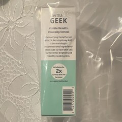 Derma Geek Detoxifying Facial Serum 2% BHA Salicylic Acid Pores 40 mL