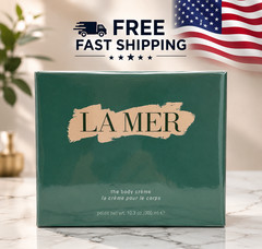 La Mer The Body Creme 10.3oz 300ml Luxury Moisturizer New Sealed USA Stock