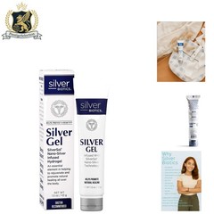 1.5 oz Silver Biotics Soothing Gel – Dye-Free, Unscented Skin Comfort for Adults