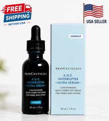 SkinCeuticals A.G.E. Interrupter Ultra Serum 1oz / 30ml New In Box Sealed Pack