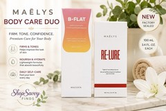 Maelys Bundle Re-Lure Tight & Tone Body Serum & B-Flat Belly Firming Cream