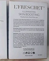 2 NIB L’Freschet Illuminating Skin Boosting Hyaluronic Acid Serum 1.75 Fl Oz