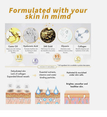 Zahza Today 24K Gold Revitalizing Eye Mask (10 Pairs) Dermatologically Tested
