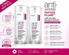 StriVectin Anti-Wrinkle Peptide Plump Line Filling Bounce Serum -2 Pack X 0.5 Oz