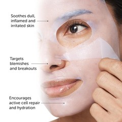 111skin Anti Blemish Bio Cellulose Facial Treatment Mask (5 Count) – new In…