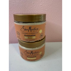 2pk SheaMoisture Coconut Hibiscus Illuminating Body Butter Niacinamide 11.5oz