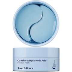 Terez & Honor Caffeine & Hyaluronic Acid 60 Under Eye Gel Patches New 11/2026