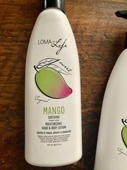 NEW LOMA for Life Mango Body Wash 11.5 oz & Body Lotion 8 oz Set Organic