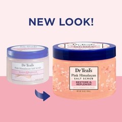Dr Teal&rsquo;s 16oz Pink Himalayan Salt Exfoliating Body Scrub Pack of 3