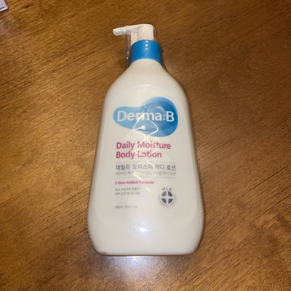 [DERMA:B] Daily Moisture Body Lotion 400ml / Korea Cosmetic Exp: 10/2027