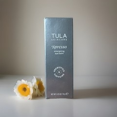 TULA ’SpressO Energizing Eye Balm ICED Full Size 0.35oz NIB Caffeine