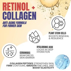 Alozera Firming Body Lotion with Retinol & 16.9 Ounce (Pack of 2), White
