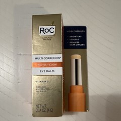 RoC Multi Correxion Revive + Glow Cooling Eye Balm Vitamin C 0.14 oz (4 g)