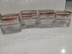 Dior Prestige La Crème and Texture essentielle EMPTY 4 jars