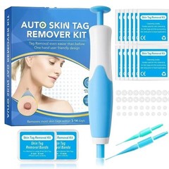Auto Micro Skin Tag Remover Device Kit Safe Painless Removal 2-8 mm Band Tool