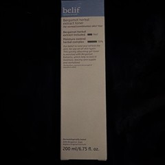Belif Bergamot Herbal Extract Toner For Normal Combination Skin 6.75 oz New