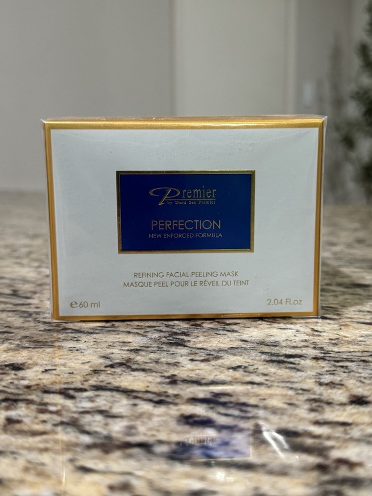 PREMIER by DEAD SEA PERFECTION REFINING FACIAL PEELING MASK 2.04 fl oz SEALED