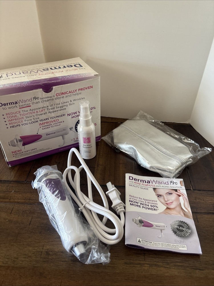 Derma Wand PRO High Frequency Facial Wand NOB Purple