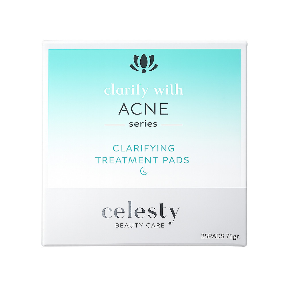 Celesty Beauty Care Clarifying Treatment Pads (25 Pads / 75 g)